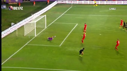 Tiago Pinto GOAL - Osmanlispor  1-0	Midtjylland  25.08.2016