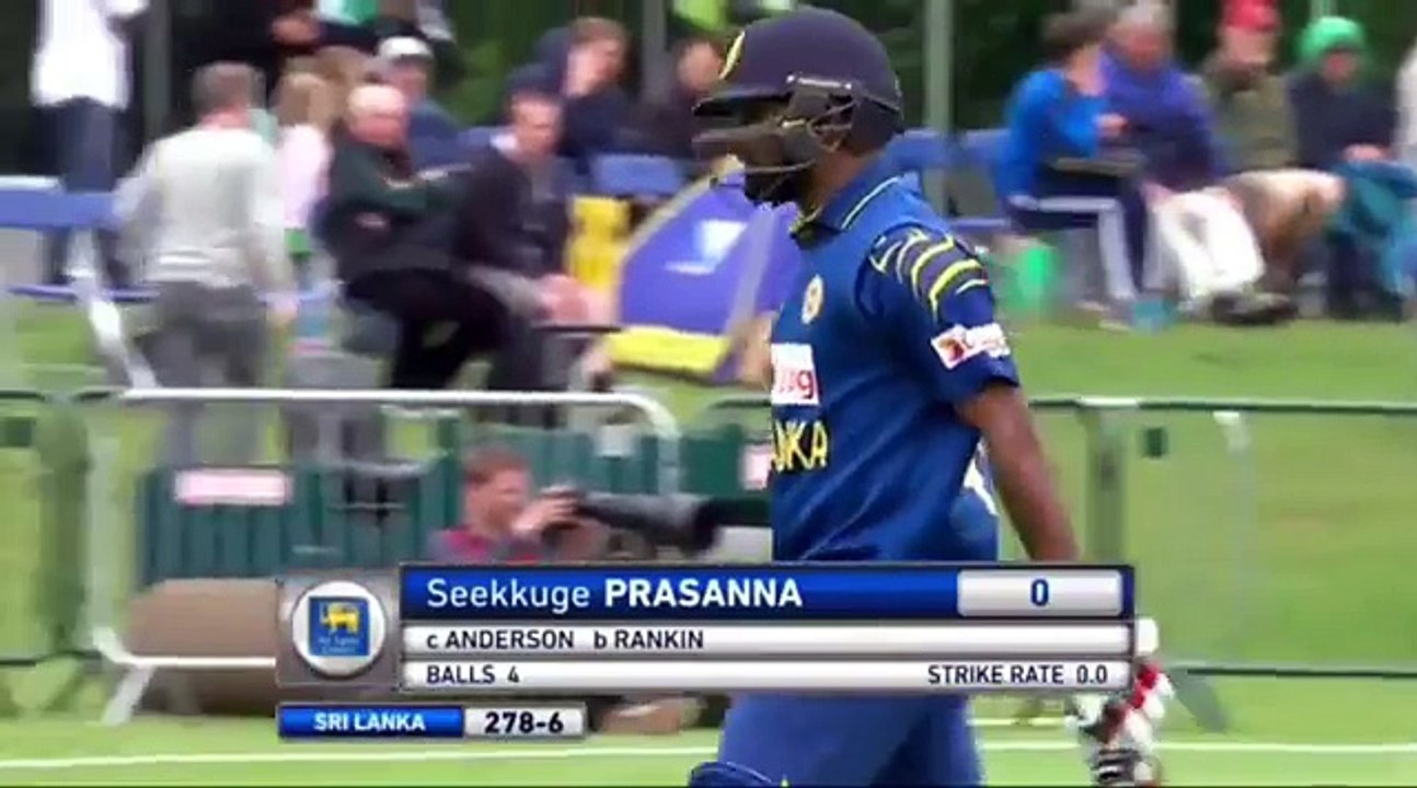Srilanka vs Ireland 2016 1st ODI Full Highlights
