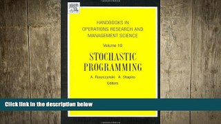 Free [PDF] Downlaod  Stochastic Programming, Volume 10 (Handbooks in Operations Research and