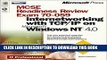 New Book McSe Readiness Review Exam 70-059: Internetworking With Tcp/Ip on Microsoft Windows Nt 4.0