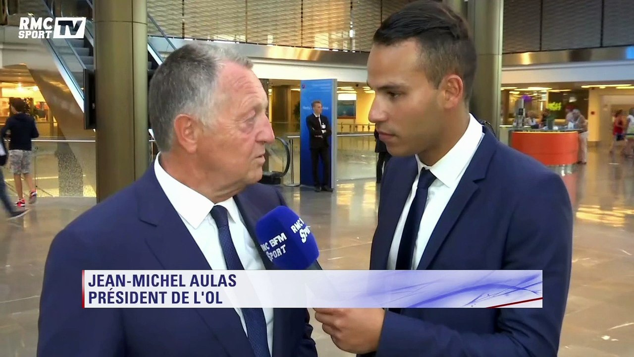 Aulas : "On va essayer d'accrocher ces ténors de la Ligue des Champions"