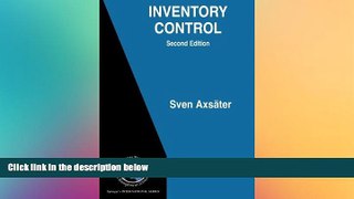 FREE DOWNLOAD  Inventory Control (International Series in Operations Research   Management