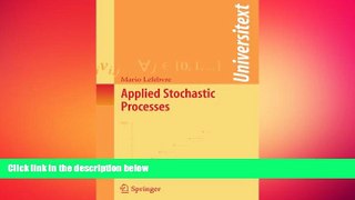 FREE DOWNLOAD  Applied Stochastic Processes (Universitext)  FREE BOOOK ONLINE