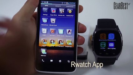 R-Watch M26 LED Bluetooth Watch