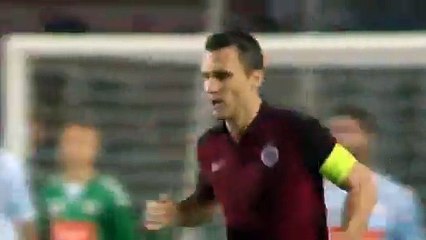 1-2 David Lafata GOAL - Sparta Prague vs Sonderjyske 25.08.2016