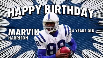 Happy Birthday Marvin Harrison