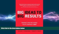 FREE DOWNLOAD  BIG Ideas to BIG Results: Remake and Recharge Your Company, Fast  BOOK ONLINE