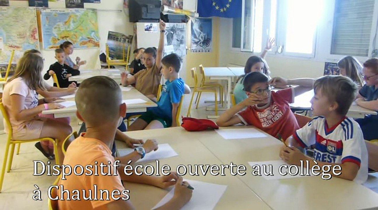 Chaulnes : session école ouverte au collège