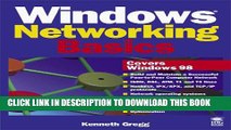 Collection Book Windows Networking Basics: Covers Windows 98