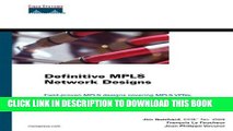 New Book Definitive MPLS Network Designs