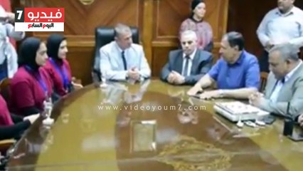 محافظ كفر الشيخ يكّرم بعثة كرة السرعة المشاركة فى بطولة العالم للأندية ببولندا