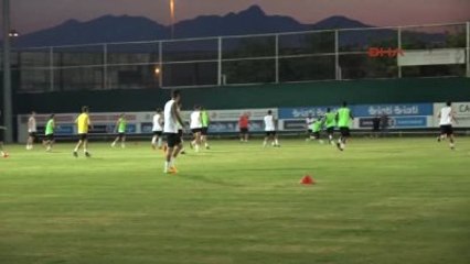 Antalyaspor'da Neşeli Antrenman