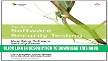 Collection Book The Art of Software Security Testing: Identifying Software Security Flaws