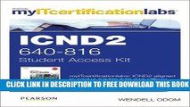 Collection Book CCNA ICND2 (640-816) MyITCertificationLab -- Access Card