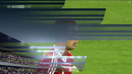 0-1 James Lawrence Goal -Rapid Wien vs Trencin - 25.08.2016