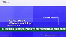 New Book CCNA Security Course Booklet Version 1.2 (3rd Edition) (Course Booklets) by Cisco