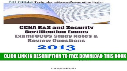 Collection Book CCNA R S and Security Certification Exams ExamFOCUS Study Notes   Review Questions