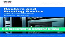 New Book Routers and Routing Basics CCNA 2 Companion Guide (Cisco Networking Academy)