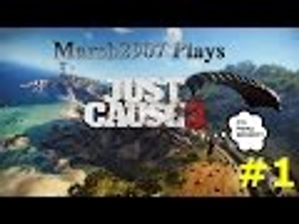 Just Cause 3 Lets Play #1 - What is this game?? It is amazing!!!