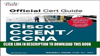 New Book CCENT/CCNA ICND1 100-101 Official Cert Guide
