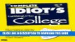 New Book The Complete Idiot s Guide to College Planning (Serial)