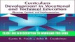 New Book Curriculum Development in Vocational and Technical Education: Planning, Content, and