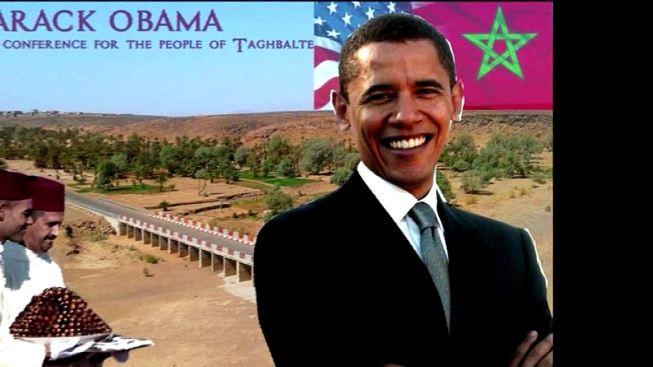 BARACK OBAMA PRESS CONFERENCE GOSSIF TAGHBALTE TACHLIHITE