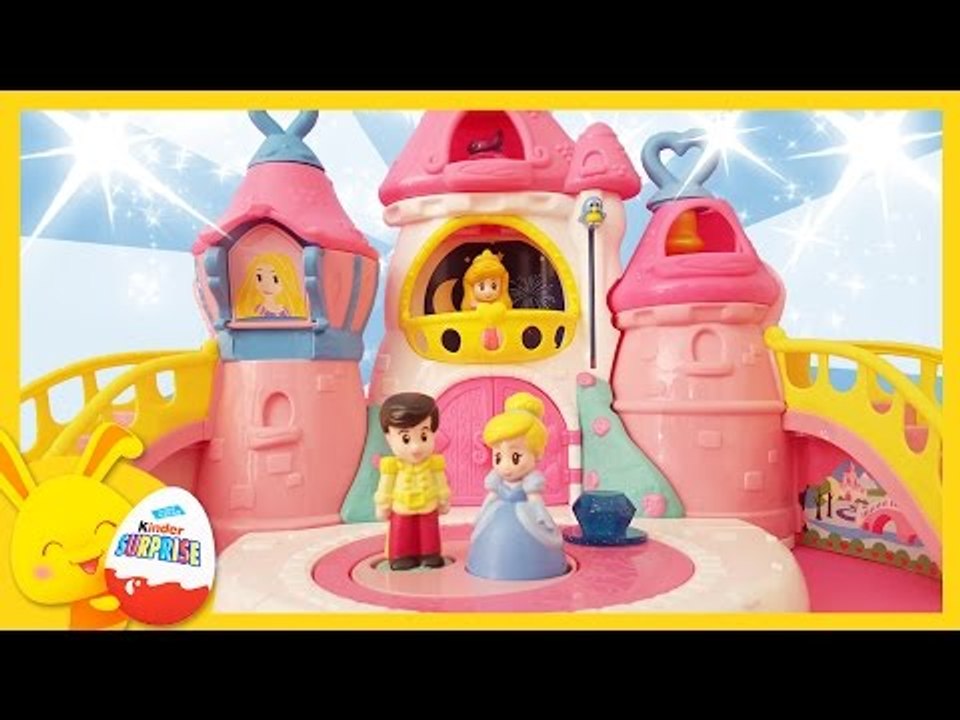 Princesse Disney - le chateau de cendrillon, Raiponce et Aurore - Titounis