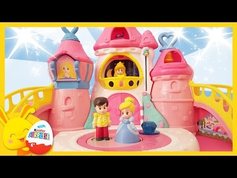 Princesse Disney - le chateau de cendrillon, Raiponce et Aurore - Titounis