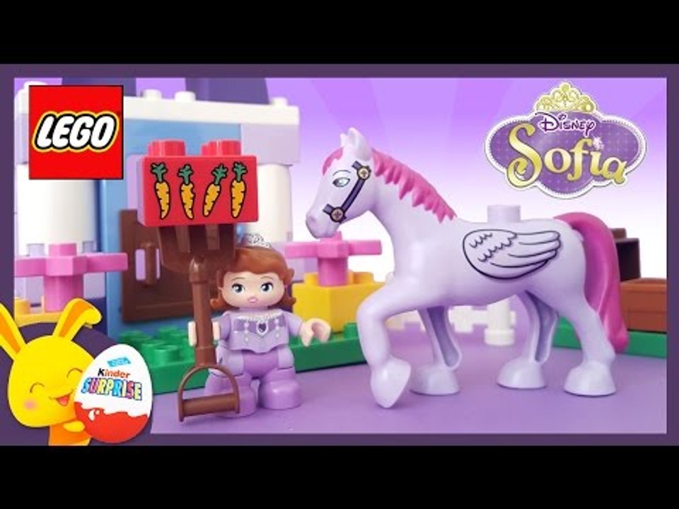 LEGO Duplo Princesse Sofia Disney - L'écurie Royale - Jouet Sofia et son cheval - Titounis