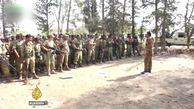 Turkish-backed rebels secure Jarablus in northeastern Syria