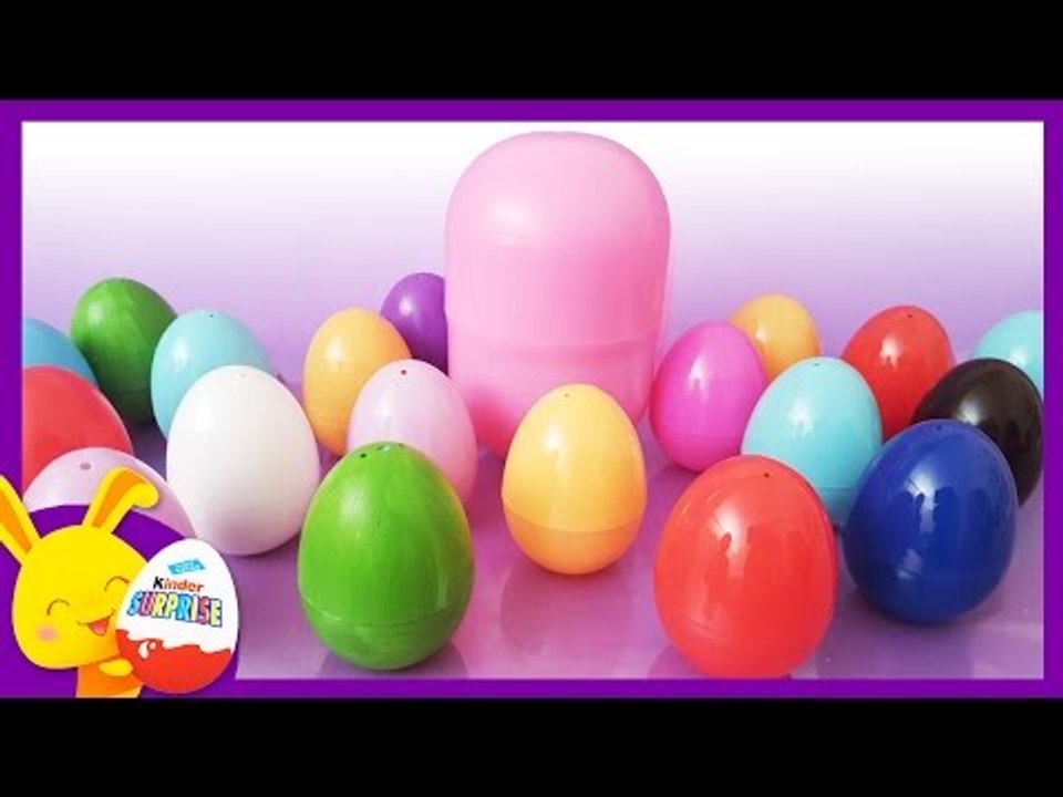 Oeufs surprises Disney Princesses - Peppa Pig - Mickey - Couleurs - Touni Toys