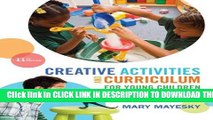 Collection Book Creative Activities and Curriculum for Young Children (Creative Activities for