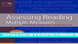 Collection Book Assessing Reading Multiple Measures, 2nd Edition