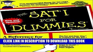 Collection Book SATÃ‚ I For DummiesÃ‚ (For Dummies (Lifestyles Paperback))