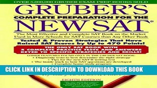 Collection Book Gruber s Complete Preparation for the New SAT 8E (Gruber s Complete Preparation