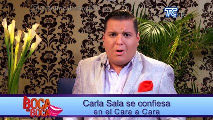 Carla Sala y su polémica con Hugo Gavilánez