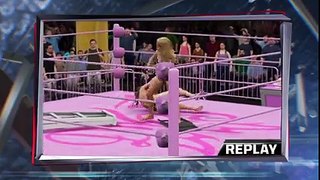WWE 2K16_Trish Stratus vs Stephanie McMahon_TLC bikini match - YouTube