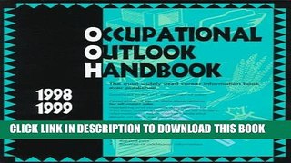 Collection Book Occupational Outlook Handbook 1998-99 (Occupational Outlook Handbook (Jist Works))