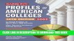 New Book Profiles of American Colleges with CD-ROM (Barron s Profiles of American Colleges)