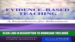 Collection Book Evidence-Based Teaching In Nursing: A Foundation for Educators