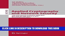 New Book Applied Cryptography and Network Security: 13th International Conference, ACNS 2015, New