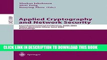 Collection Book Applied Cryptography and Network Security: Second International Conference, ACNS