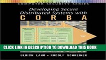 Collection Book Developing Secure Distributed Systems with CORBA