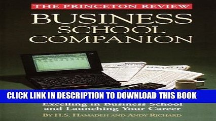 Collection Book Princeton Review: Business School Companion (Princeton Review Series)