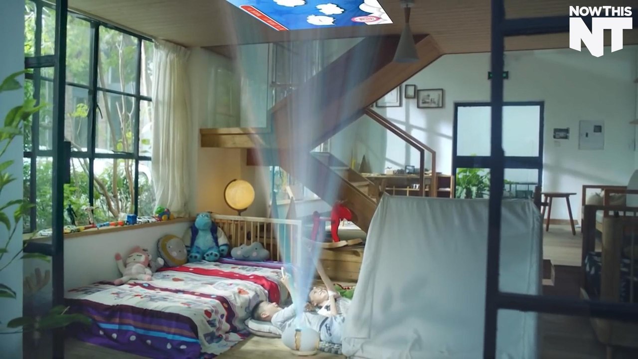 This Augmented Reality Projector Teaches Kids While Saving Their Eyes