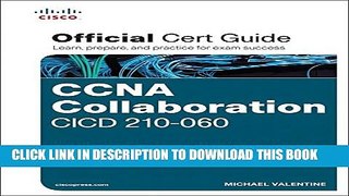 Collection Book CCNA Collaboration CICD 210-060 Official Cert Guide