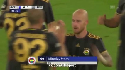 Grasshoppers vs Fenerbahce (0-2) Full Highlights 25/08/2016 ~ Europa League - Qualification [HD]