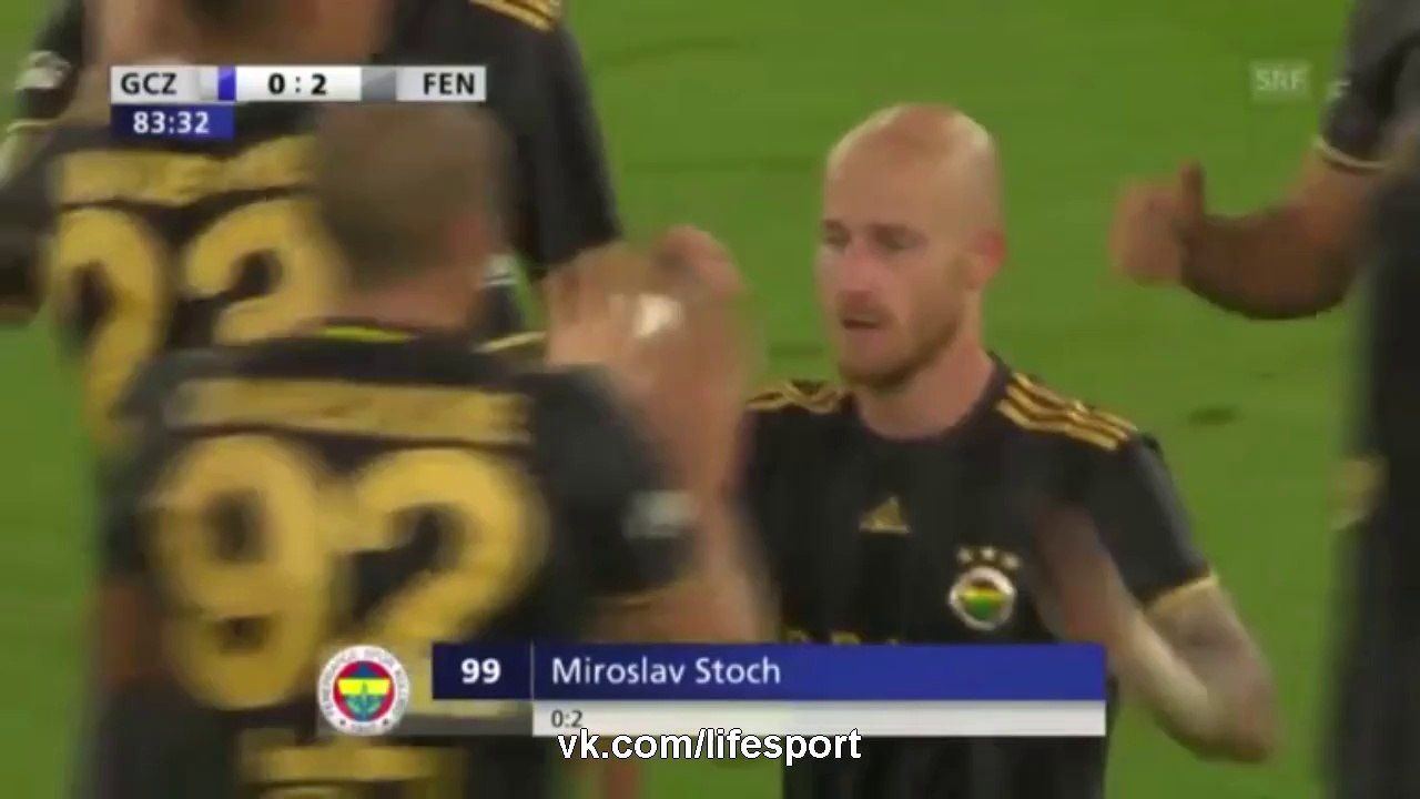 Grasshoppers vs Fenerbahce (0-2) Full Highlights 25/08/2016 ~ Europa League - Qualification [HD]