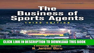 Collection Book The Business of Sports Agents